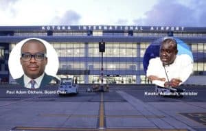 The contradictions in Paul Adom-Otchere and Transport Ministry’s response on airport X’mas trees saga