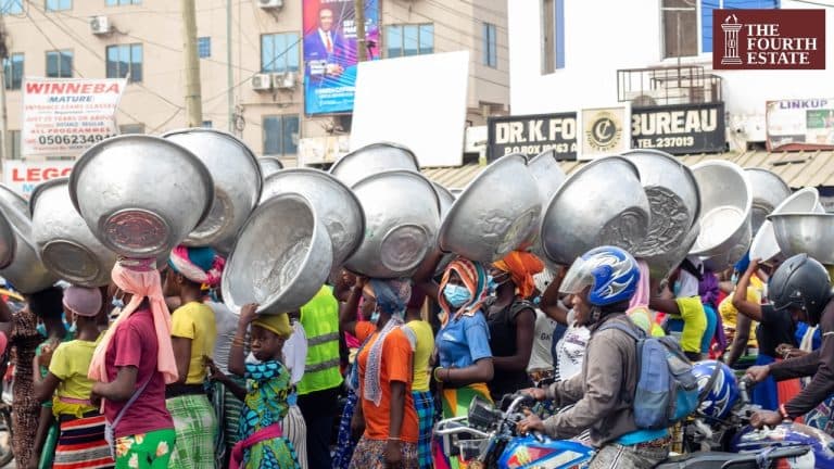 Akufo-Addo’s 2016 ‘financiers’ join NDC demo against e-levy
