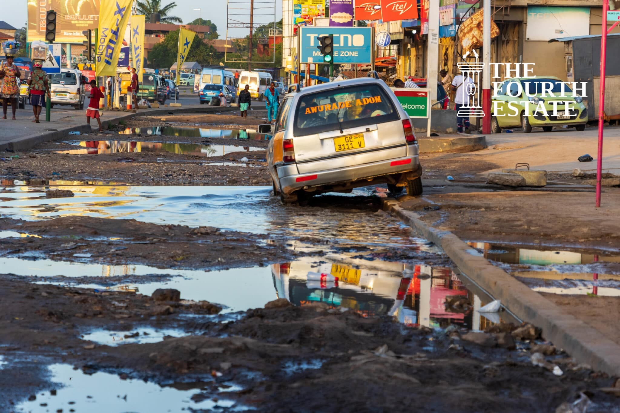 PHOTOS: Roads in decay- Accra’s struggle with pervasive potholes