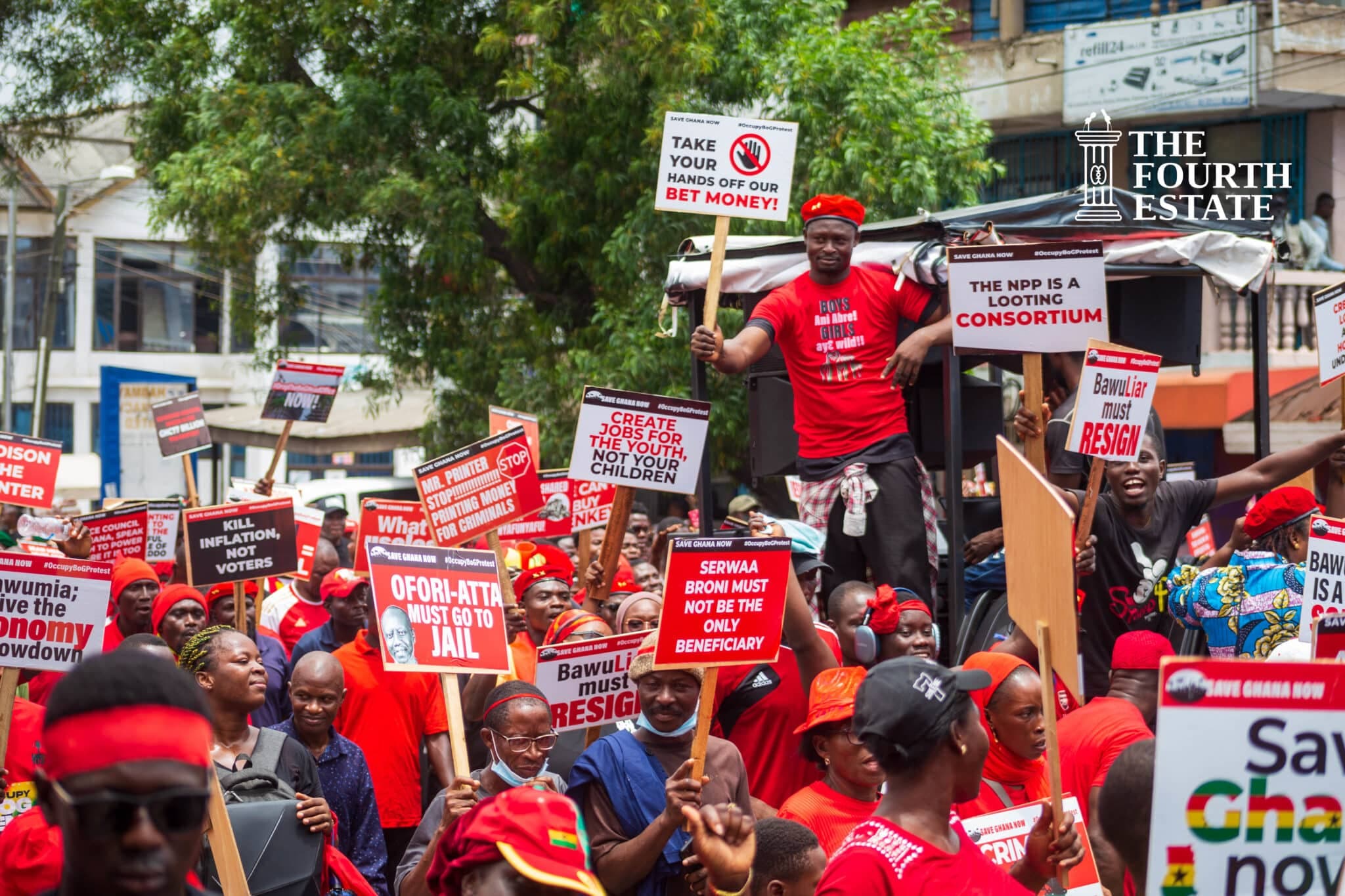 The dying art of protest in Ghana